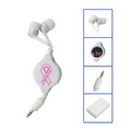 Retractable ear buds